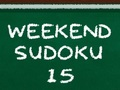 Gioco Sudoku del Weekend 15 in linea