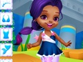 Gioco Sirenetta: Vestire la Bambola di Carta in linea