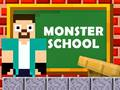 Gioco Herobrine contro la Scuola dei Mostri in linea