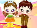 Gioco Vestire i Bambini in linea