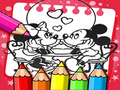 Gioco Libro da Colorare di Topolino in linea