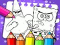 Gioco Libro da Colorare di Sponge Bob in linea