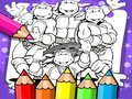 Gioco Libro da Colorare delle Tartarughe Ninja in linea