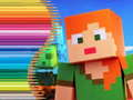 Gioco Libro da Colorare per Minecraft in linea