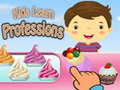 Gioco I bambini imparano le professioni in linea