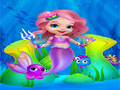 Gioco Vesti la dolce ragazza sirena in linea