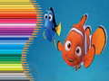 Gioco Libro da Colorare per Alla Ricerca di Nemo in linea