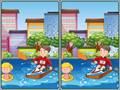 Gioco Trova 5 Differenze: Vita Urbana in linea
