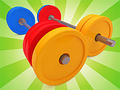 Gioco Puzzle di ordinamento con bilancieri in linea