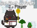 Gioco Gatto Chef vs Frutti - 2 Giocatori in linea