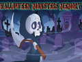 Gioco Memoria dei Mostri di Halloween in linea