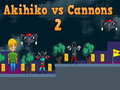Gioco Akihiko contro Cannoni 2 in linea