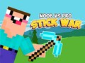 Gioco Noob vs Pro Guerra dei Bastoni in linea