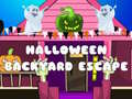 Gioco Fuga di Halloween nel Giardino in linea