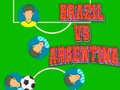 Gioco Brasile contro Argentina in linea
