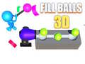 Gioco Riempire le Palline 3D in linea
