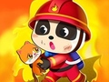 Gioco Piccolo Panda Pompiere in linea
