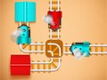 Gioco Puzzle del Labirinto Ferroviario in linea