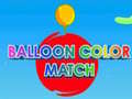 Gioco Abbinamento Colori Palloncini in linea