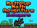 Gioco Avventura Matematica di MathPup: Interi in linea