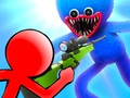 Gioco Stickman contro Huggy Wuggy in linea