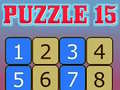 Gioco Puzzle 15 in linea