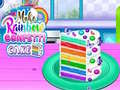 Gioco Fai una Torta di Confetti Arcobaleno in linea