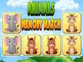 Gioco Gioco di Memoria Animali in linea