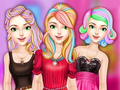 Gioco Design di Capelli Colorati alla Moda in linea
