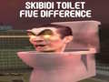 Gioco Skibidi Toilet Cinque Differenze in linea