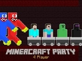 Gioco MinerCraft Festa per 4 Giocatori in linea