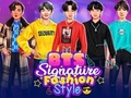 Gioco Stile di Moda Firmato BTS in linea