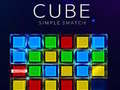 Gioco Cubo Semplice 3 Abbinamenti in linea