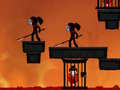 Gioco Guerriero Stickman Ninja HTML5 in linea