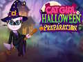 Gioco Preparazione di Halloween con una Ragazza Gatto in linea