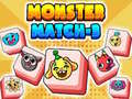 Gioco Mostro Match-3 in linea