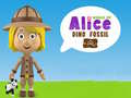 Gioco Mondo di Alice: Fossile di Dino in linea