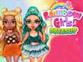 Gioco Sfida di Vestire le Ragazze Arcobaleno in linea