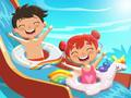 Gioco Aquapark Divertente Anello in linea