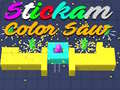 Gioco Stickman Sega Colorata in linea