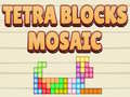 Gioco Mosaico di Blocchi Tetra in linea