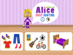 Gioco Mondo della Routine Quotidiana di Alice in linea