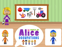 Gioco Mondo delle professioni di Alice in linea