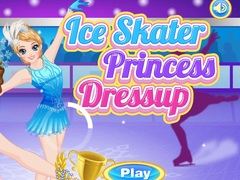 Gioco Vestire la Principessa Pattinatrice in linea