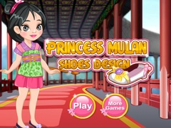 Gioco Design di scarpe per la principessa Mulan in linea