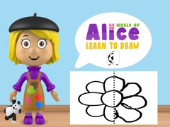 Gioco Mondo di Alice: Impara a disegnare in linea