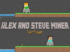 Gioco Alex e Steve: Minatore per Due Giocatori in linea