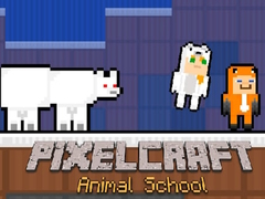 Gioco Scuola Animali PixelCraft in linea
