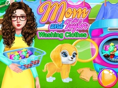 Gioco Mamma e Taylor Lavano i Vestiti in linea