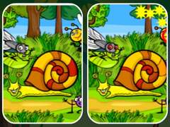Gioco Differenze Foto Insetti in linea
